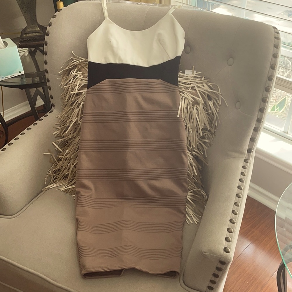 NWT Agaci Adjustable Straps Bodycon Dress